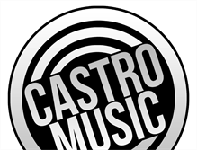 Tablet Screenshot of castromusic.com